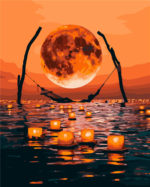 Luna llena y velas  VA-1818