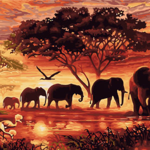 Paisaje africano  VA-2104