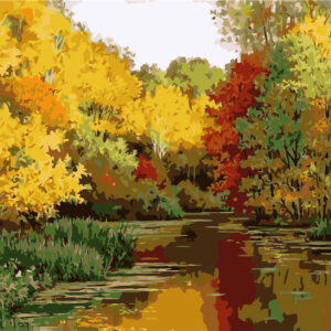 Otoño en el lago VA-0278
