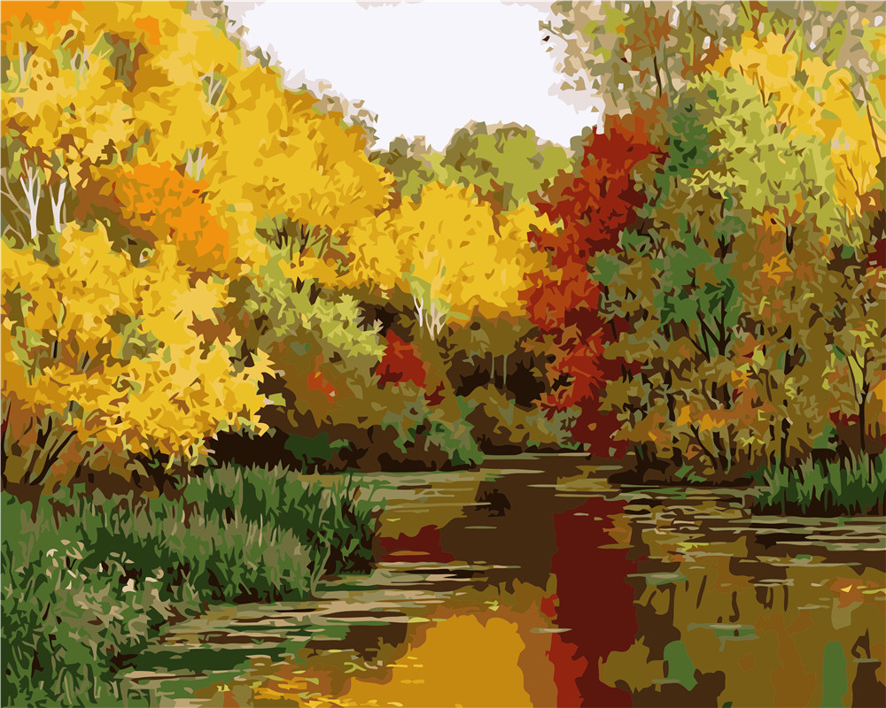 Otoño en el lago VA-0278