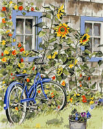 Bici en el jardín VA-0862