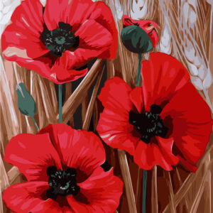 Flores rojas VA-1680
