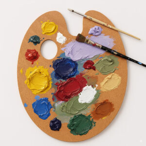Paleta de Pintor de Madera AC-1014