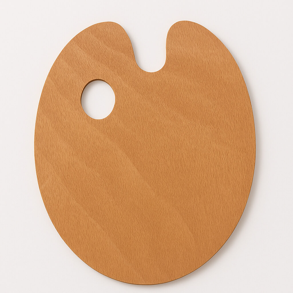 Paleta de Pintor de Madera AC-1014 - Imagen 2