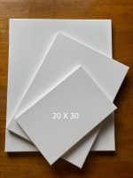 Lienzo en blanco 20x30